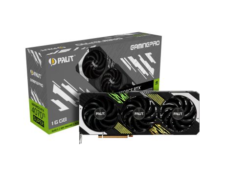 Palit GeForce RTX 4070 Ti Super 16GB GamingPro DLSS 3 на супер цени