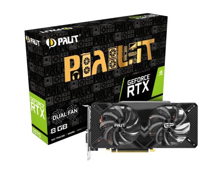 Palit GeForce RTX 2070 8GB DUAL V1 + игра на супер цени