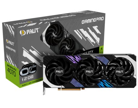 Palit GeForce RTX 4070 12GB GamingPro OC DLSS 3 на супер цени
