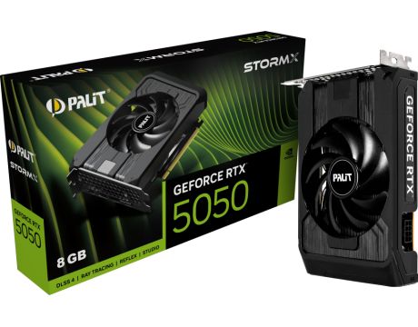 Palit GeForce RTX 5050 8GB StormX DLSS 4 на супер цени