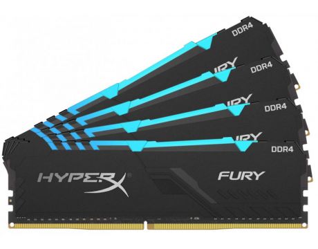 4x8GB DDR4 3600 Kingston HyperX Fury RGB на супер цени