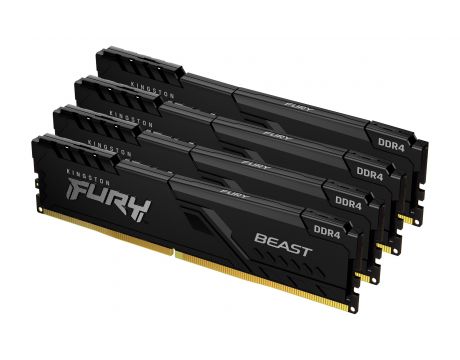4x32GB DDR4 3600 Kingston Fury Beast Intel XMP на супер цени