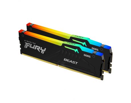 2x16GB DDR5 6000 Kingston Fury Beast RGB на супер цени