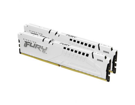 2x32GB DDR5 6000 Kingston FURY Beast White AMD EXPO на супер цени