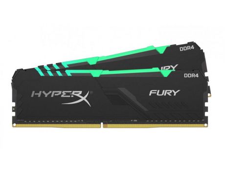 2x8GB DDR4 3000 Kingston HyperX Fury RGB на супер цени
