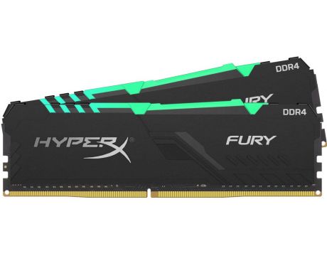 2x16GB DDR4 3200 Kingston HyperX Fury RGB на супер цени