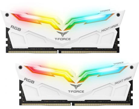 2x8GB DDR4 3600 Team Group T-Force NIGHT HAWK RGB на супер цени