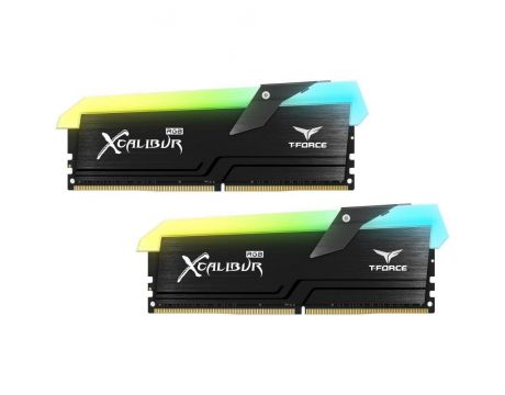 2x8GB DDR4 3600 Team Group T-FORCE XCALIBUR RGB на супер цени