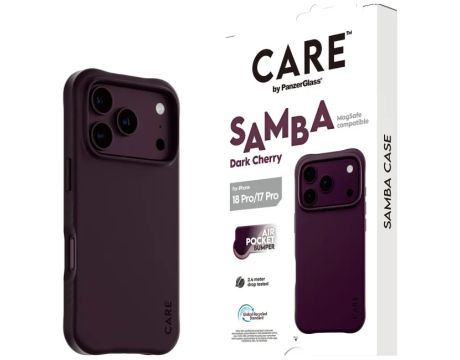 PanzerGlass CARE Samba за Apple iPhone 17 Pro/18 Pro, лилав на супер цени