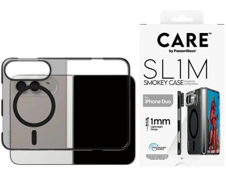 PanzerGlass CARE Sl1m за Apple iPhone Duo, черен/прозрачен на супер цени