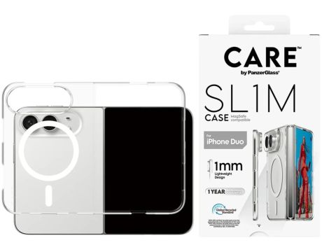 PanzerGlass CARE Sl1m за Apple iPhone Duo, прозрачен на супер цени