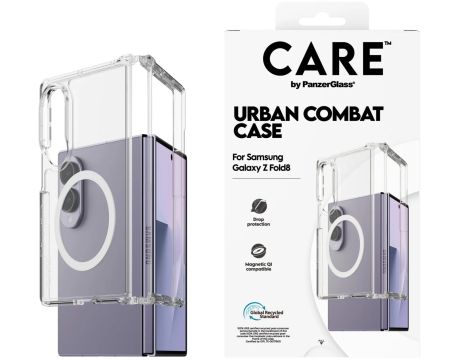 PanzerGlass CARE Urban Combat за Samsung Galaxy Z Fold 8, прозрачен на супер цени