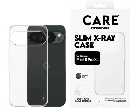 PanzerGlass CARE за Google Pixel 11 Pro XL, прозрачен на супер цени
