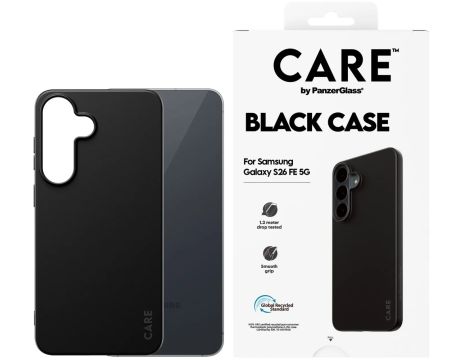 PanzerGlass CARE за Samsung Galaxy S26 FE, черен на супер цени