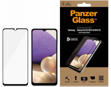 PanzerGlass CaseFriendly за Samsung Galaxy A13/A23/M23 5G/M33 5G на супер цени