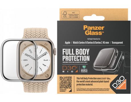 PanzerGlass FullBody за Apple Watch Series 9/8/7, 45 mm на супер цени