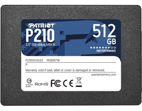 512GB SSD Patriot P210 на супер цени