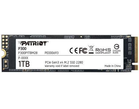 1TB SSD Patriot P300 на супер цени