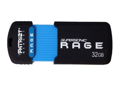 32GB Patriot Supersonic Rage, черен/син на супер цени