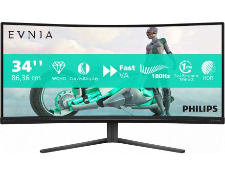 34" Philips Evnia 34M2C3500L на супер цени