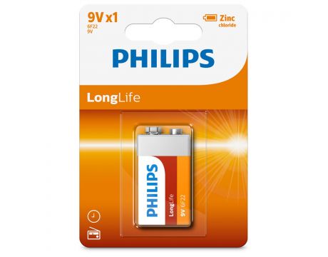 Philips LongLife 9V на супер цени