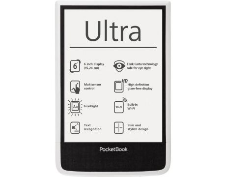 PocketBook Ultra 6 PB650, Бял на супер цени