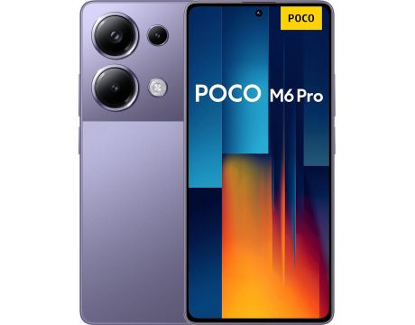 POCO M6 Pro 4G, 12GB, 512GB, Purple на супер цени