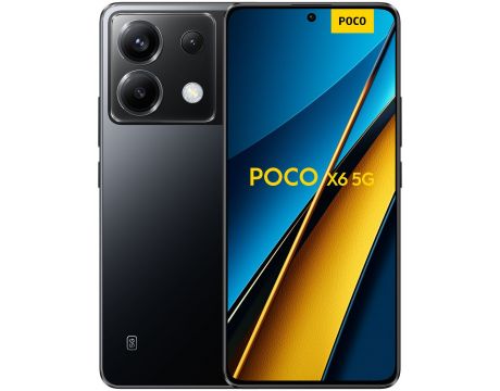 POCO X6 5G, 8GB, 256GB, Black на супер цени