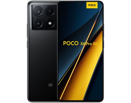 POCO X6 Pro 5G, 8GB, 256GB, Black на супер цени