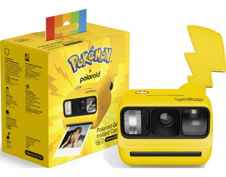 Polaroid Go Generation 3 Pokemon Pikachu Edition, жълт на супер цени