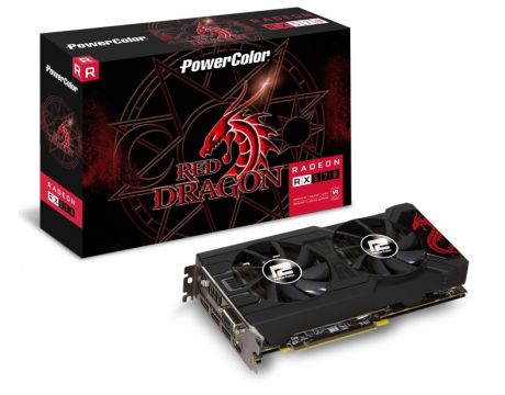 PowerColor Radeon RX 570 4GB Red Dragon OC на супер цени