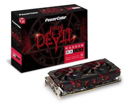 PowerColor Radeon RX 580 8GB Red Devil OC на супер цени