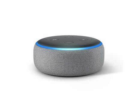 Amazon Echo Dot 3, сив на супер цени