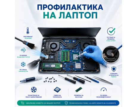 Профилактика на лаптоп на супер цени