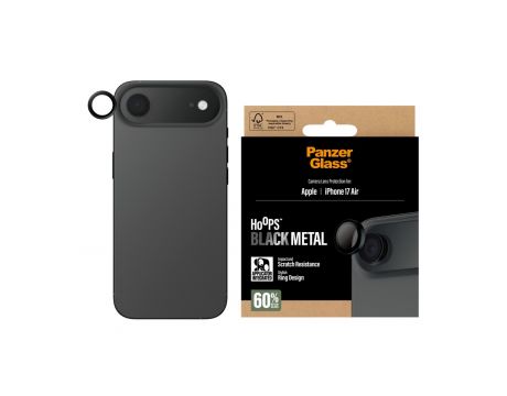 PanzerGlass Hoops Black Metal за Apple iPhone Air на супер цени