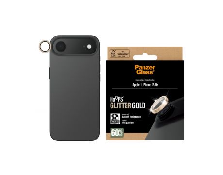 PanzerGlass Hoops Glitter Gold за Apple iPhone Air на супер цени
