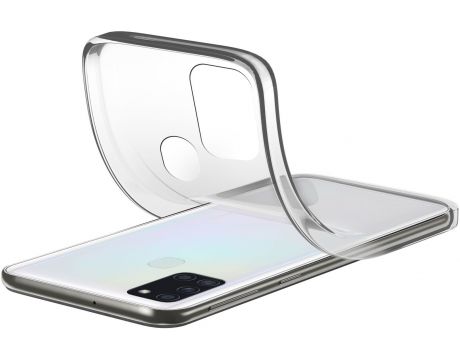 Cellular Line Soft за Samsung Galaxy A21s, прозрачен на супер цени