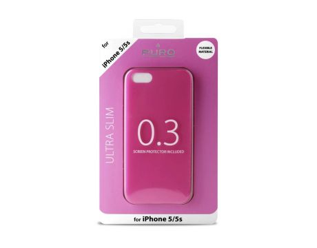 PURO Ultra Slim за iPhone 5/5s, Розов на супер цени