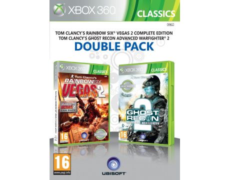 Rainbow Six: Vegas 2 + Ghost Recon: Advanced Warfighter 2 - Double Pack (Xbox 360) на супер цени