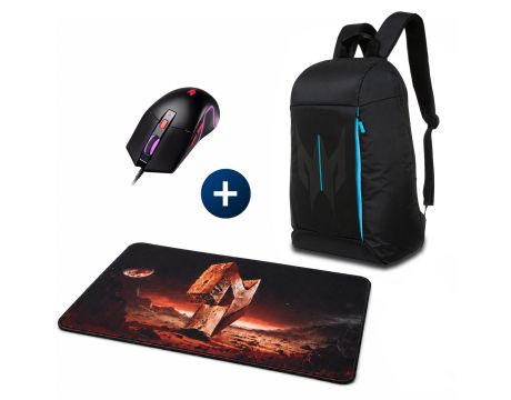 раница, мишка и подложка за мишка Acer Nitro на супер цени