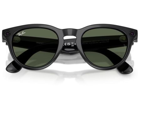 Ray-Ban Meta Low Bridge Fit Headliner G2, черен на супер цени