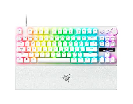 Razer Huntsman V3 Pro Tenkeyless, бял на супер цени