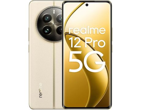 Realme 12 Pro 5G, 12GB, 256GB, Navigator Beige на супер цени