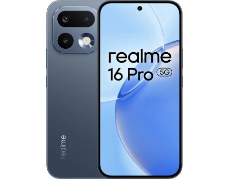 Realme 16 Pro 5G, 8GB, 256GB, Pebble Grey на супер цени