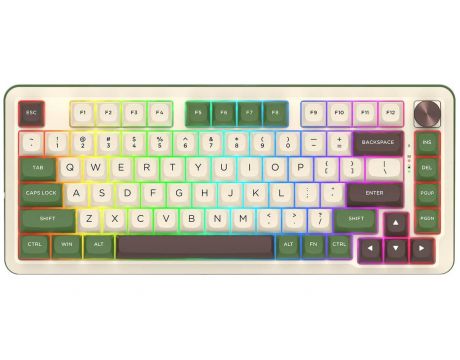 Redragon Cyrus Pro K681 PRO, бежов/зелен на супер цени