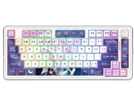 Redragon Cyrus Pro K681ACG-RGB-PRO, бял на супер цени
