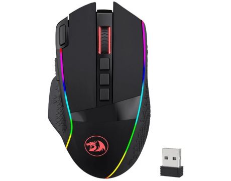 Redragon Enlightment Pro M991RGB-PRO, черен на супер цени
