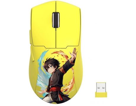 Redragon K1NG MAX Anime M918 PRO, жълт на супер цени