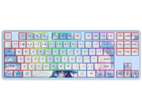 Redragon Star Blade Pro K707 PRO, син/бял на супер цени