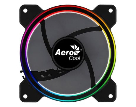 AerocCool Saturn 12 FRGB, черен на супер цени